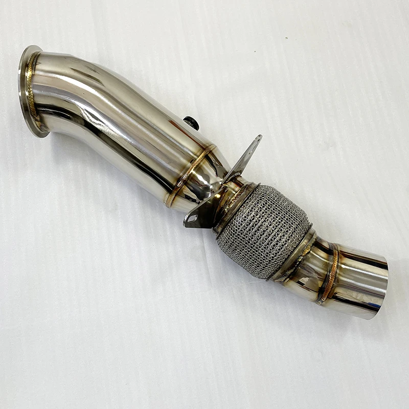 Downpipe ท่อสําหรับ N55 2015 F10 F11 535i 535ix/2015 F07 535i GT 535ix/2016 F12 F13 640i F06/2014-19 F15 F16 X5 X6 35iX