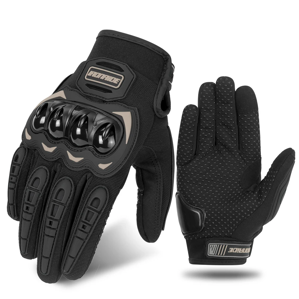 

Motorcycle Gloves Summer Men Women Breathable Mesh Racing Gloves Touch Screen Full Finger Motocross Protective Gear