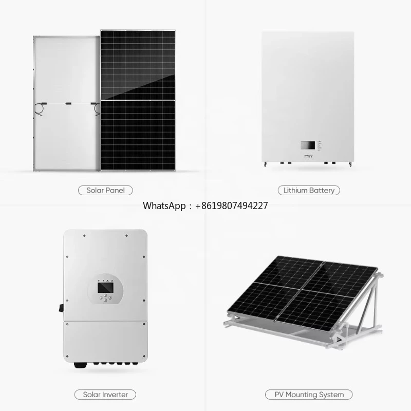All in One Hybrid 30Kw Generator 1MW Solar Energy Storage System 3Kva 5KW 6KW 8KW 12KW Hybrid Inverter Solar Power System