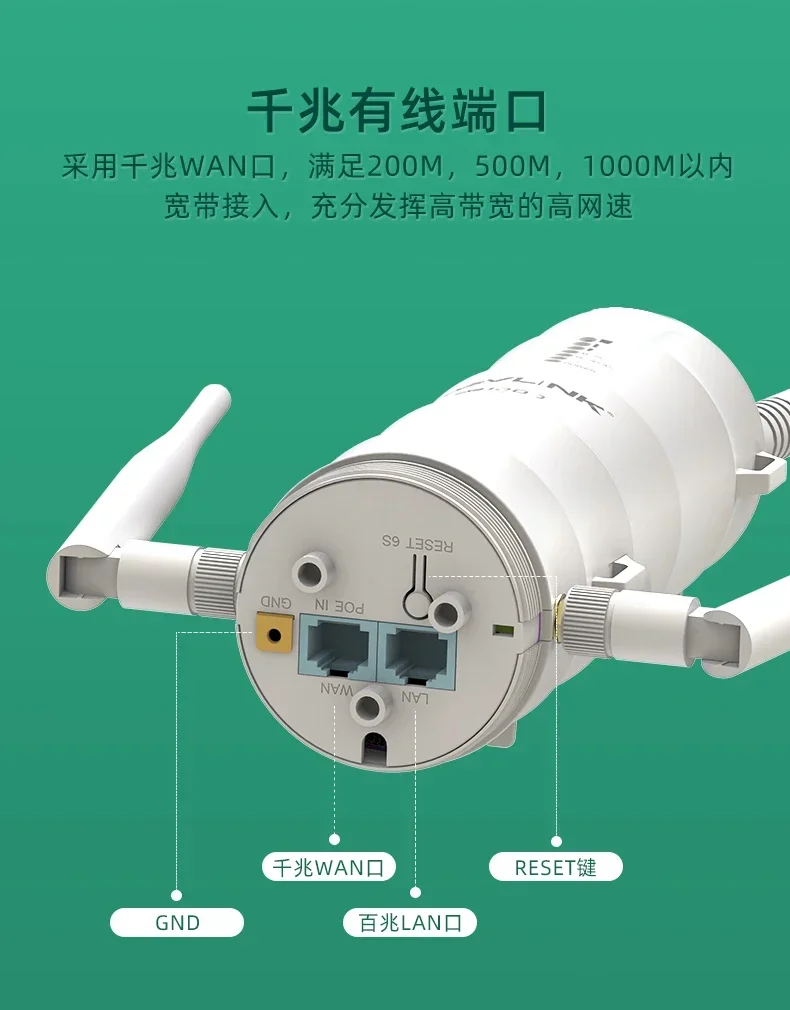 For WiFi wireless signal amplifier rural base station