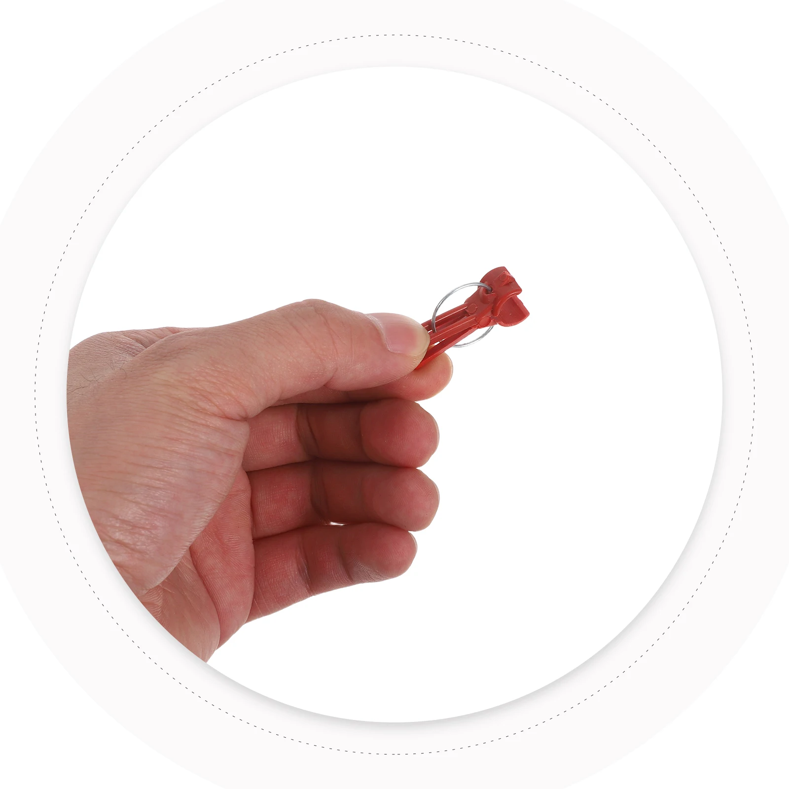 

3 Packs Vegetable Reusable Plastic Garden Clips For Fruit Seedlings Durable Round Mouth Grafting Tools For Eggplant Watermelon