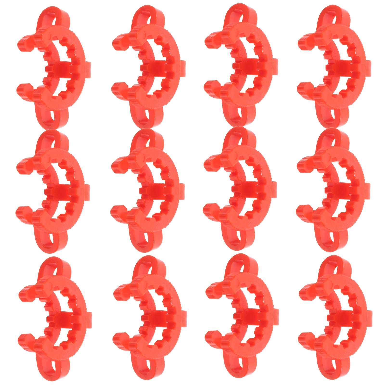 

12 Pcs Test Tube Clamp Plastic for Laboratory Conical Flask Ground Glass Keck Clamps Labs Accessories Chemical