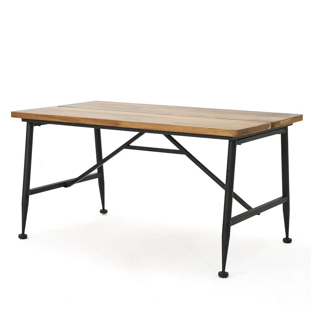 

Free ShippingEleanora Industrial Acacia Wood Coffee Table with Iron Accents, Black / Antique Finish