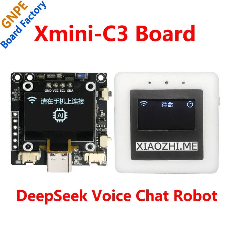 

DeepSeek XiaoZhi AI Voice Chat Robot Xmini-C3 ESP32 C3 Development Board