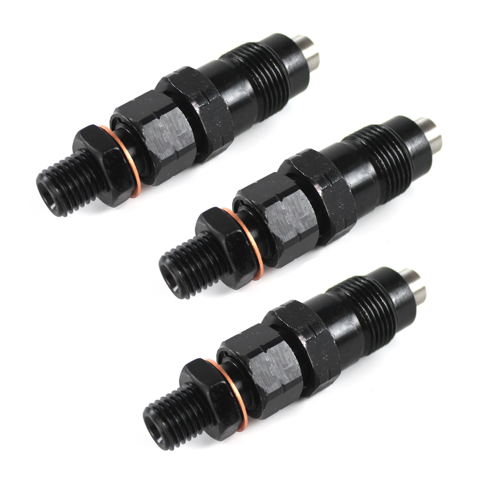 3 inyector de combustible H1600-53000 16001-53002 16001-53000 para Stens Kubota D722 D782 D902 G1800 G2160 ZD1011 K-008 BX1830D B7300HSD
