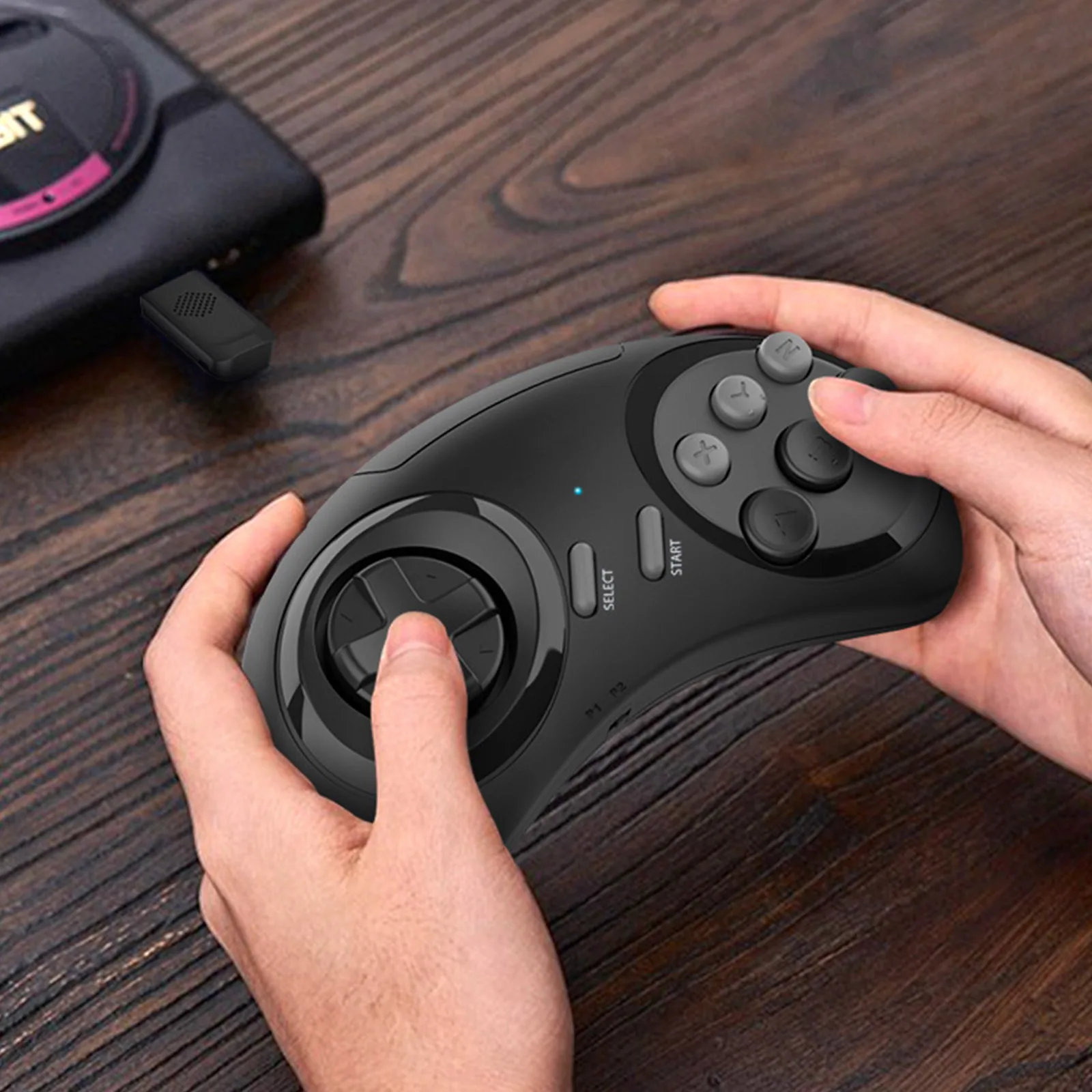 وحدة تحكم ألعاب ريترو مدمجة 5000 لعبة التوصيل والتشغيل مع وحدات تحكم لاسلكية مزدوجة 2.4G وحدة تحكم ألعاب الفيديو للتلفزيون #4