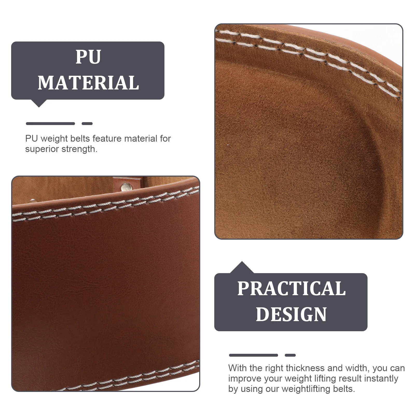 

Fitness Waist Support Belt Durable Pu Lower Back Brace For Weight Lifting Gym Training Daily Use Sports Waist Brace