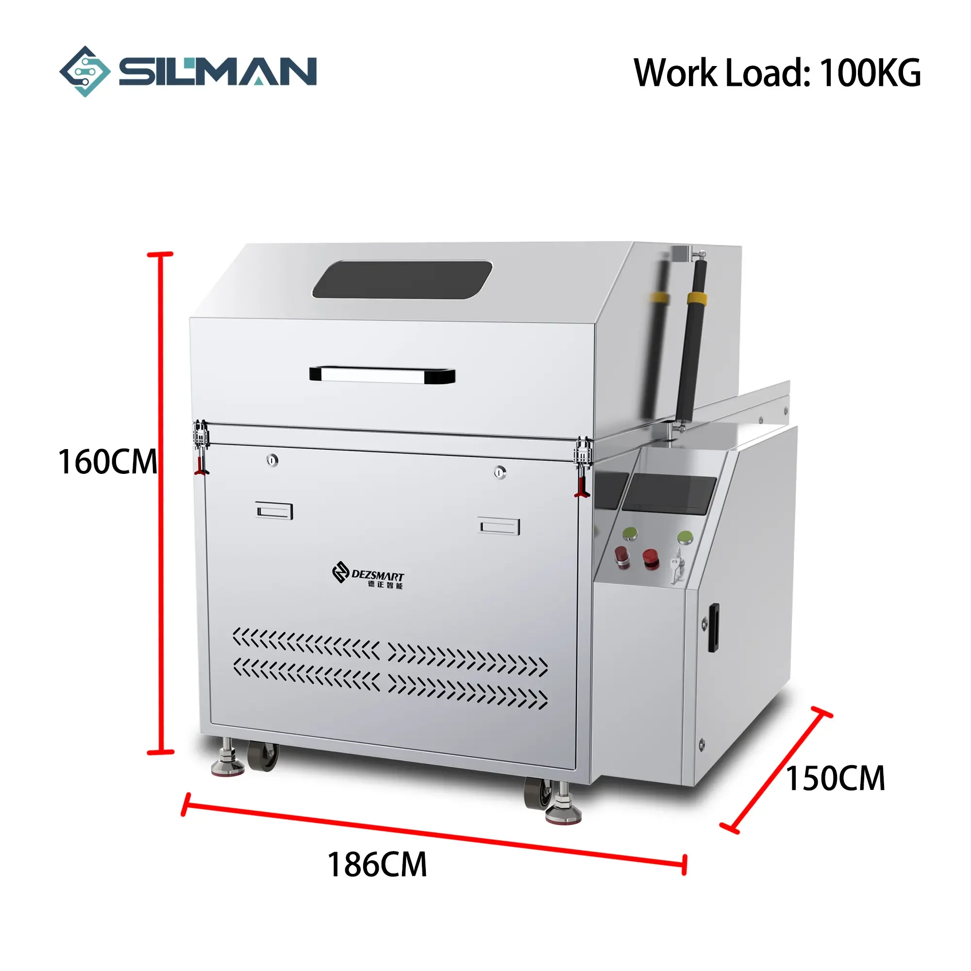 Silman DEZ-C756 Automatic Jigs Cleaning Machine Mold Cleaing Machine Fixture Cleaning Machine Cleaning Flux Oil Dust Device