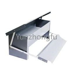 Chicken Feed Trough Pedal Rectangular Automatic Chicken Feed Trough Chicken Duck Goose Feed Trough Chicken Feeder