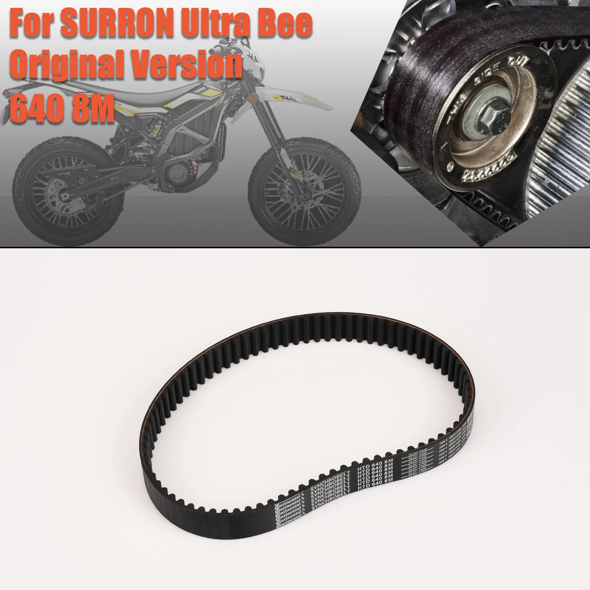

For Sur-Ron Surron Ultra Bee Universal Dirt Pit Bike parts Electric Drive Belt origial Electric Off-Road Motorcycle Parts