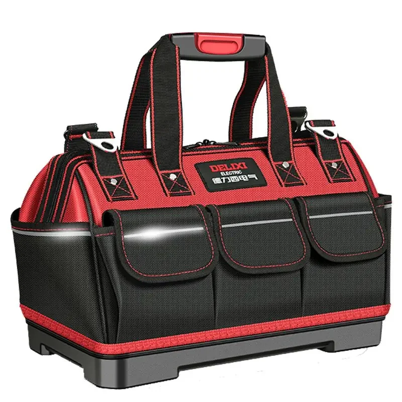 

Набор электрических инструментов прочный и долговечный. Специальная холщовая Многофункциональная портативная сумка для хранения электрооборудования