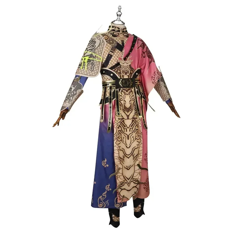 

Черный миф: Wukong The Destined One Косплей Костюм Красная Белая Униформа для Взрослых Мужчин и Детей Хэллоуин Рождественские Подарки Костюм5;c, 6