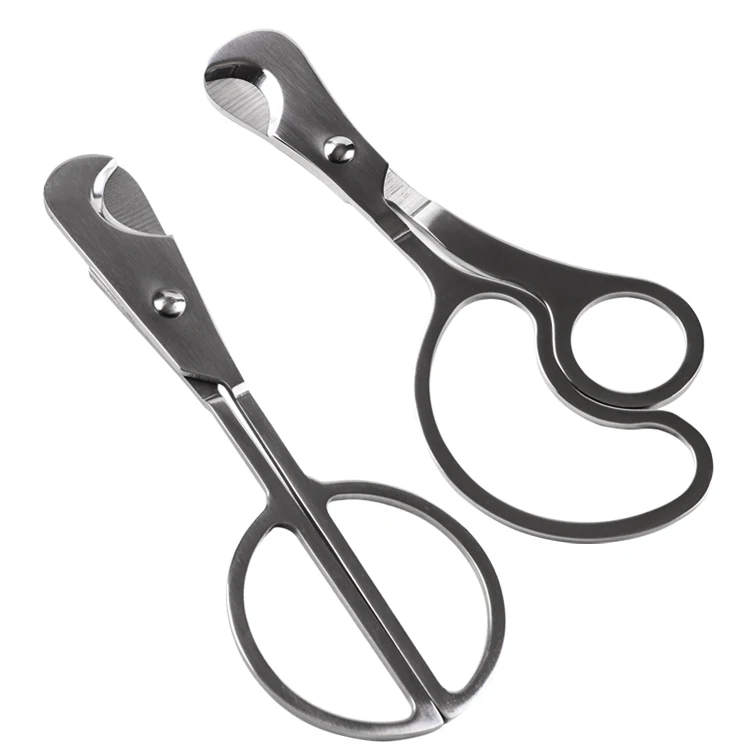 Cigar Cutter Stainless Steel Cigar Scissors Knife Metal Blade Smoke Machine for Cutting Smoking Accessories