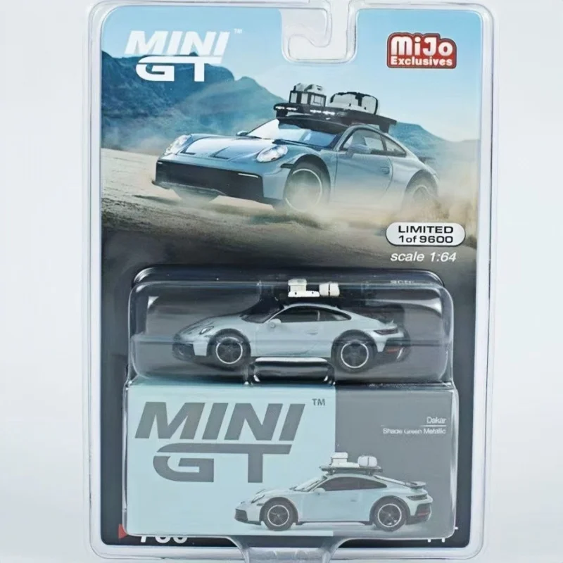 MINIGT 1:64 #780 992 Alloy car model with luggage rack