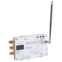 SUNRI-For Hamgeek White Analog TV Signal Transmitter Home Analog TV Transmitter With OLED Display Supports Global Tvs