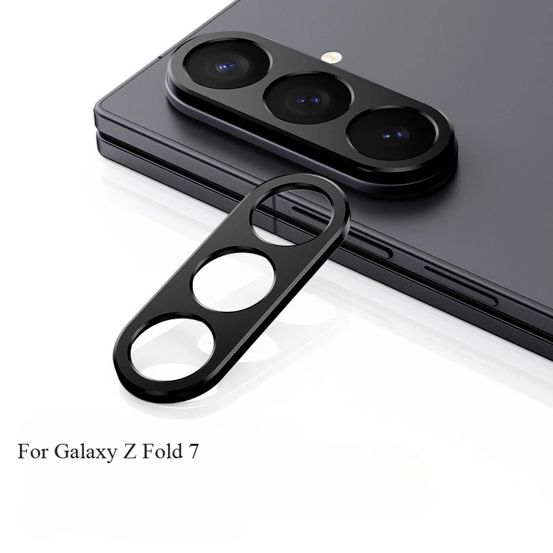 For Samsung Galaxy Z Fold 7 Metal Aluminum Camera Lens Protector Camera Lens Cover Case Protective Film For Samsung Z Fold7