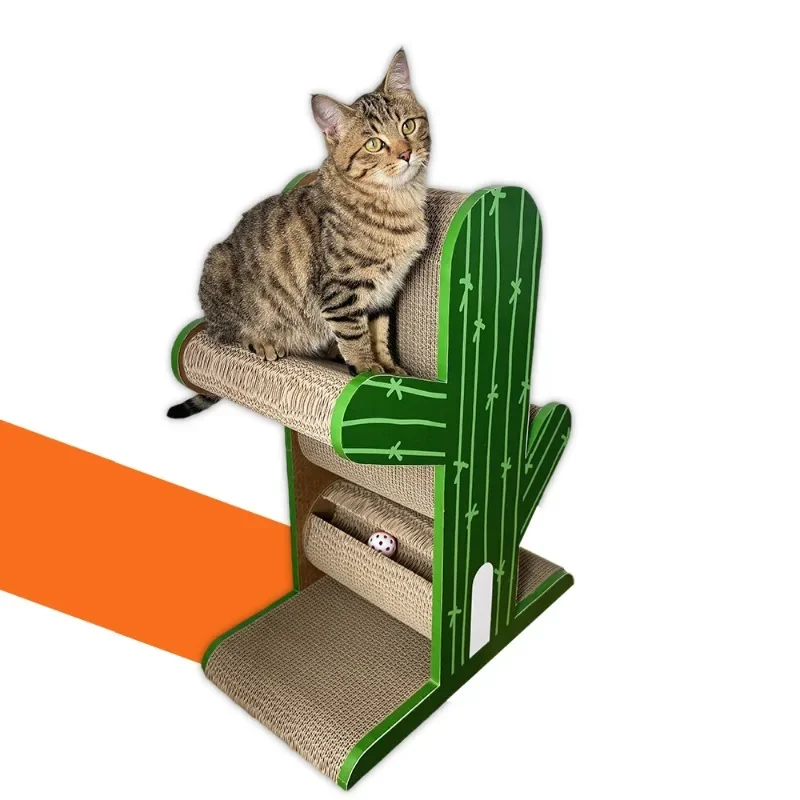 

Hot Selling Modern Large Luxury Cactus Cat Climbing Tree Tower Scratcher