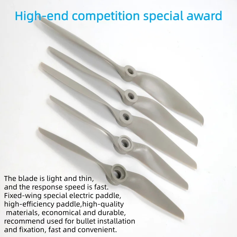 2 Stück Gemfan APC Nylon-Propeller 5x5/6x4/7x5/8x4/8x6/9x6/10x5/10x7/11x5.5/12x6/13x6.5/14x7/16x8/17x10 Propeller für RC-Modellflugzeuge – Detail 5