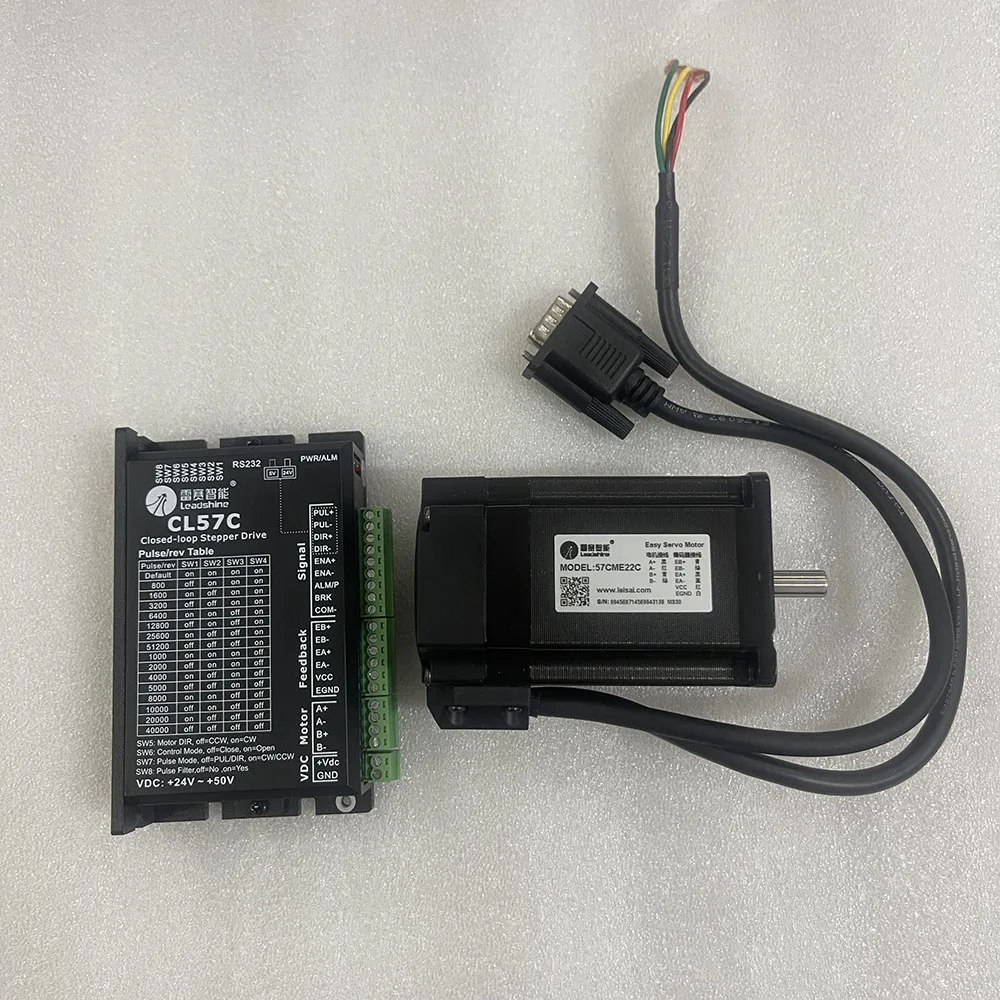 Leadshine Closed Loop Stepper Motor Hybrid 57CME22C MS30  and Driver CL57C