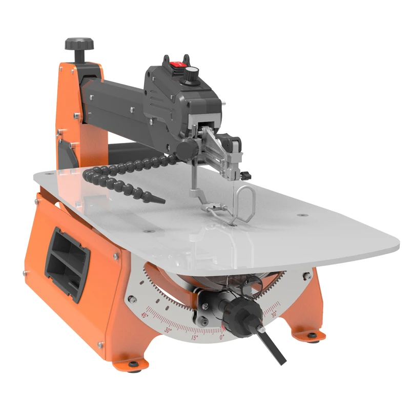 Allwin Scroll Saw Custom Aluminium Plastic Wood Variable Cutting Speed Multi-function Saw Wood Cutting Machine