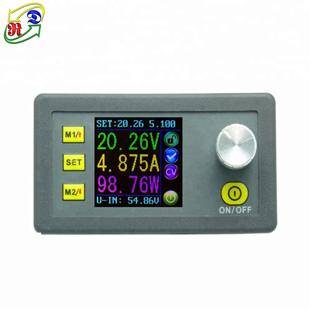 

RD DC DC DP50V5A Constant Voltage Step Down Converter 4 Digits LED Display Adjustable Switch Power Supply Modulev
