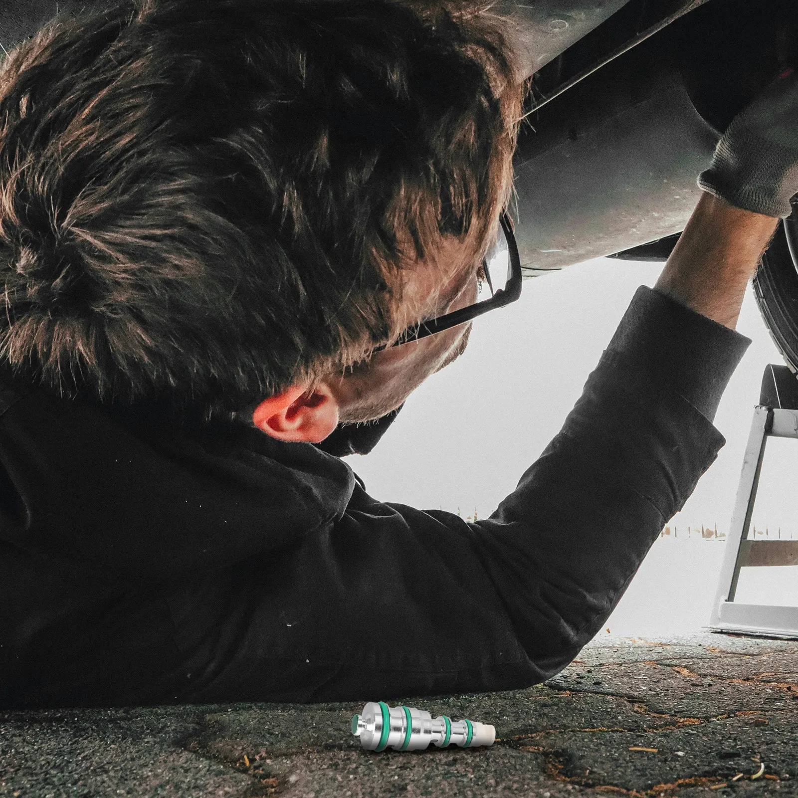 Image 5: Vanne de commande de compresseur métallique pour remplacement de vanne de climatiseur de voiture, refroidissement et chauffage efficaces