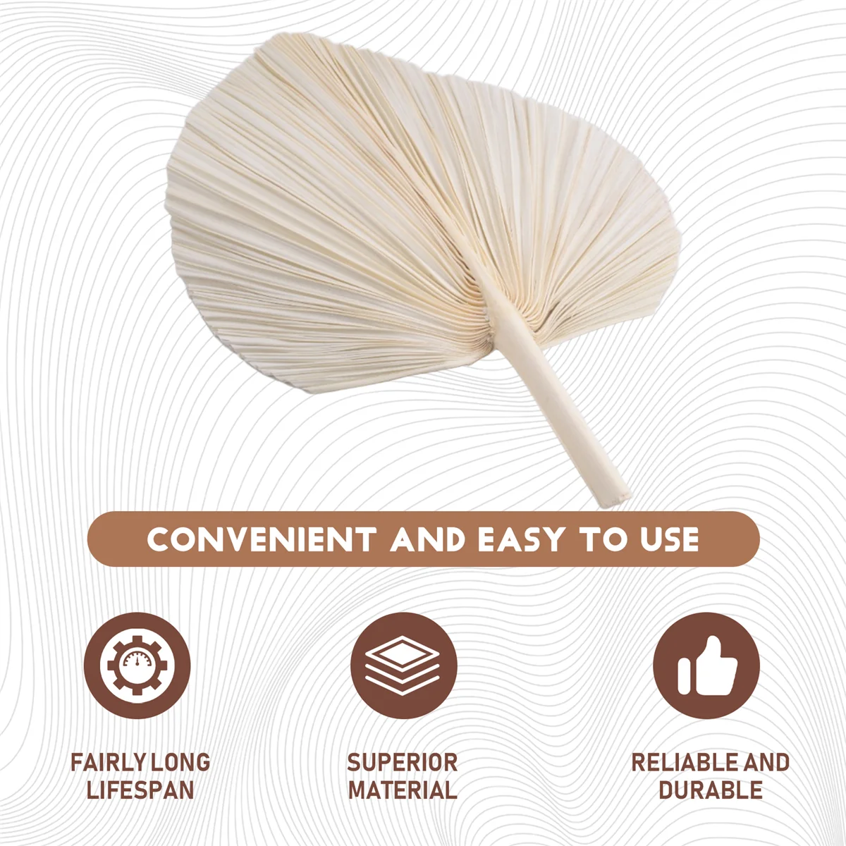 Folhas de palmeira secas brancas qualitativas grandes - qualidade premium - 3 peças elegantes e modernas de decoração boho para casa e casamento - arte de parede