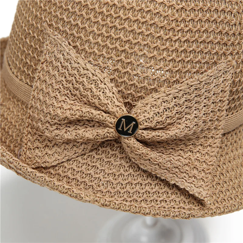 Top Hat Women's Spring And Summer Breathable All-matching Sun Hat Sunscreen Elegant Mom Hat Outdoor Travel Summer Hat