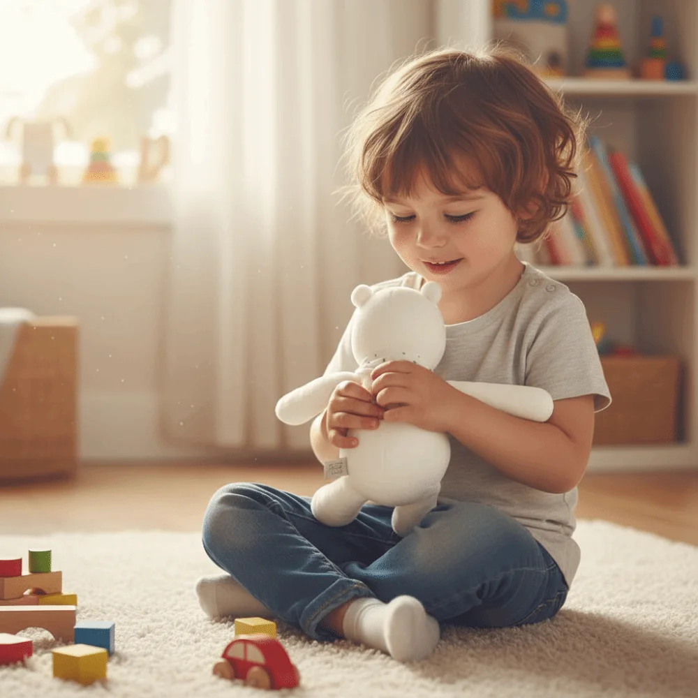 

Новый белый плюшевый медведь, мягкая игрушка высокого качества, 35 см, для объятий и сна, для девочек