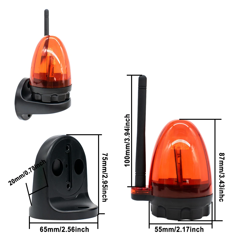 1/3/5/10 قطعة التيار المتناوب/تيار مستمر 12-256 فولت ستروب مصباح ، باب المرآب ضوء ، الطوارئ وامض ستروب سلامة ضوء المرور ، جبل مصباح إشارة