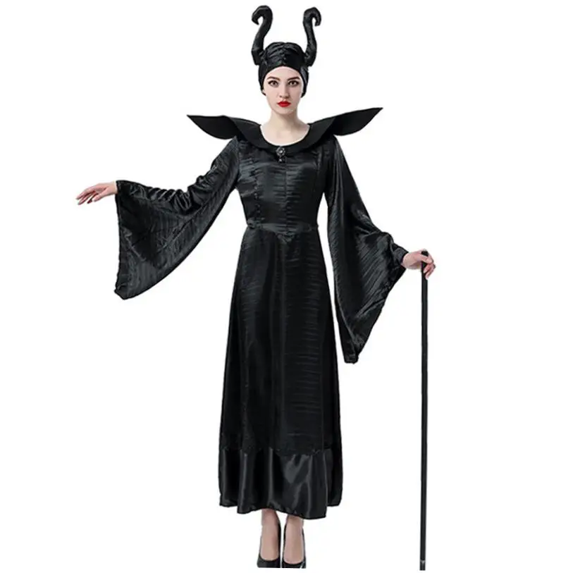 Adult loween Witch Costume k Queen Sle Women's Faionable Traditional Chinese Ethnic Stage Performance Clothing