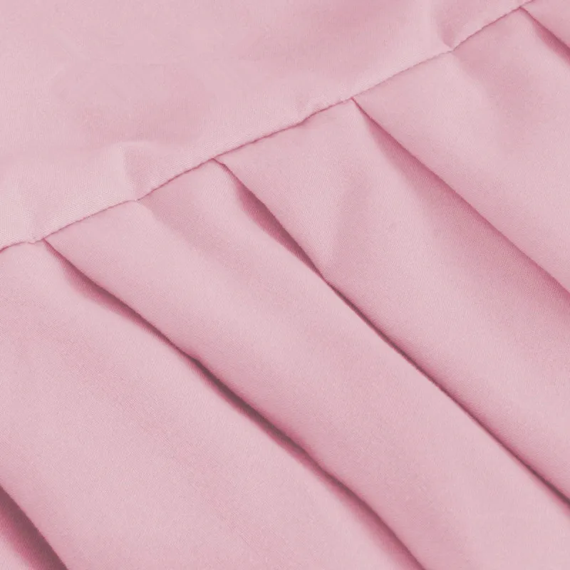 رائجة البيع تنورة نوم مكشكشة مع شرابة طفل الأطفال سرير طفل تنورة نوم المنزل غطاء السرير Couvre مضاءة نوم تنورة نوم بلون #2