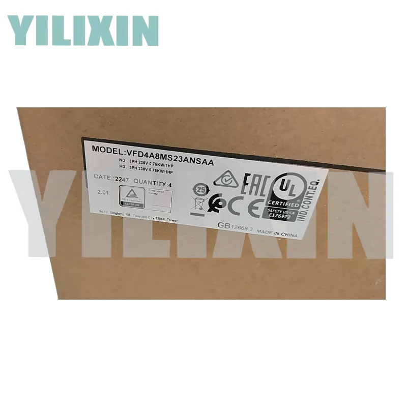 

New VFD4A8MS23ANSAA（750W）MS300 Series Frequency Converter