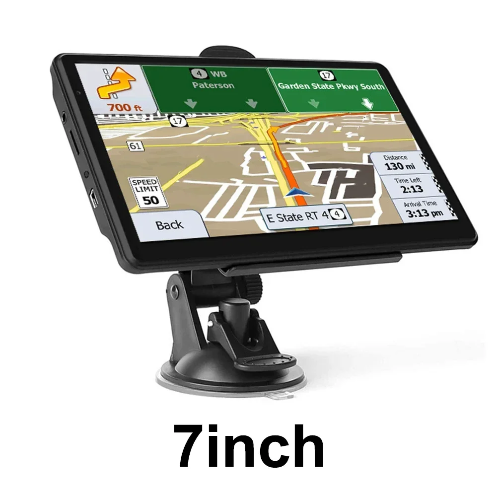 

Car 7.0 Inch HD Touch Screen Latest Processor Voice Broadcast 21*13.7*9cm Car & Truck GPS Navigator Maps European Version