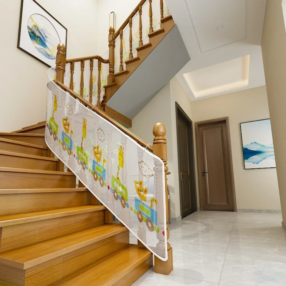 Mesh Children's Safety Barrier Multipurpose Stair Protection Safety Barriers Safety Children Protection Banister Guard Fence
