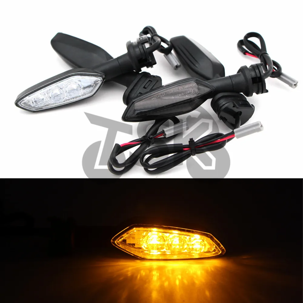 لياماها YZF-R125 R15 R25 R3 R6/S R1 R7 XSR-125 155 700 900 Tenere 700 XTZ250 1 زوج دراجة نارية LED بدوره إشارات