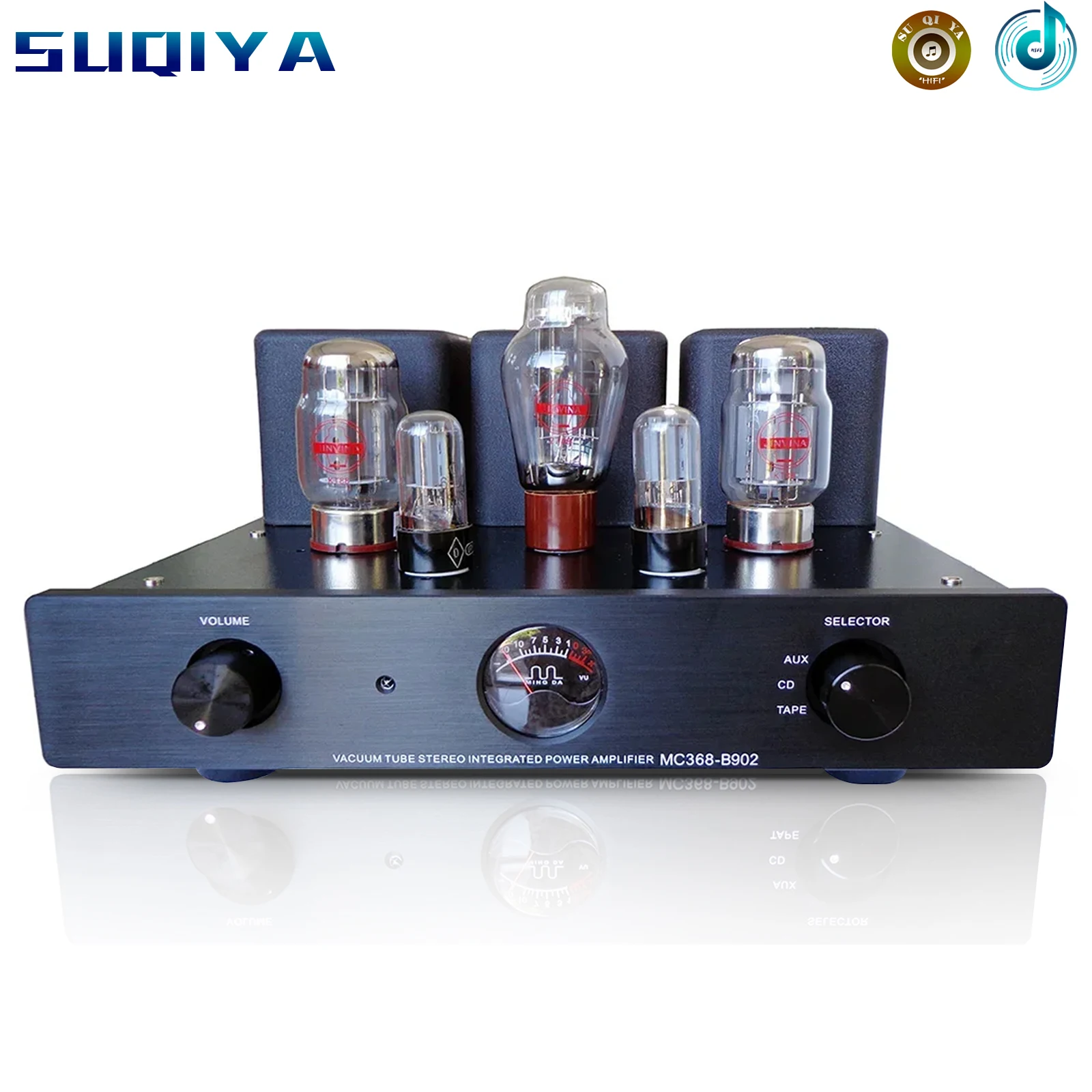 

Meixing MingDa MC368-B902 KT88 EL34 Tube Amp HIFI EXQUIS Integrated Single-Ended Lamp Amplifier with Remote