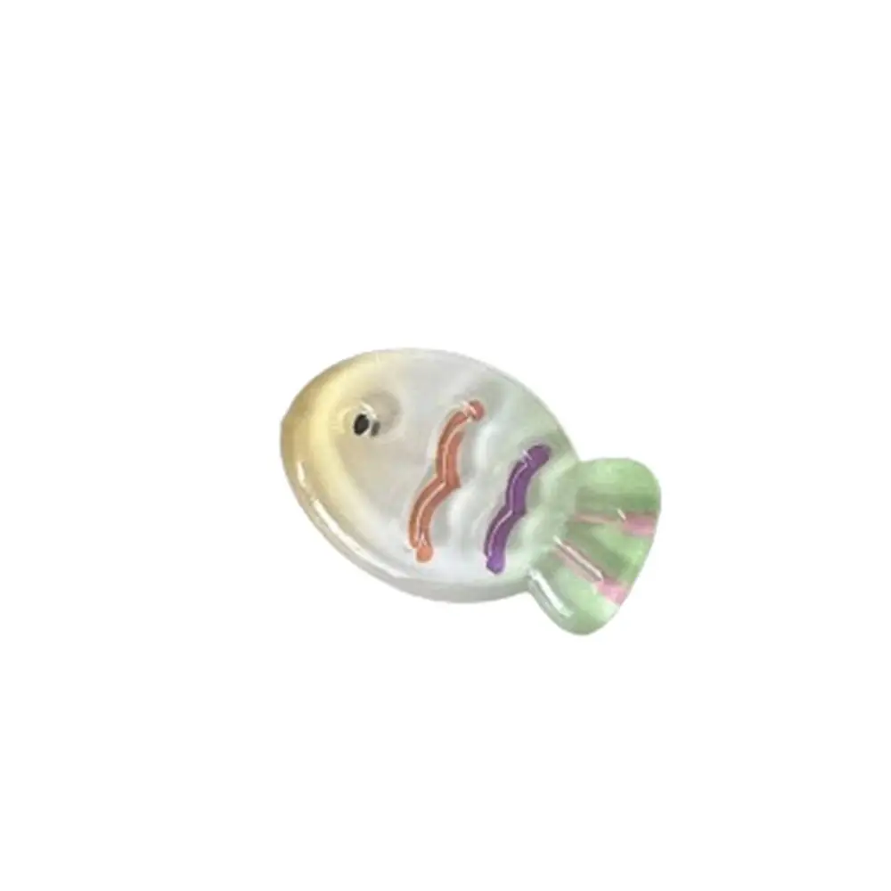 

Hair Accessories Plastic Kids Barrette Jelly Girly Cartoon Fish Hairclip Delicate Colorful Hair Clip Hair Styling