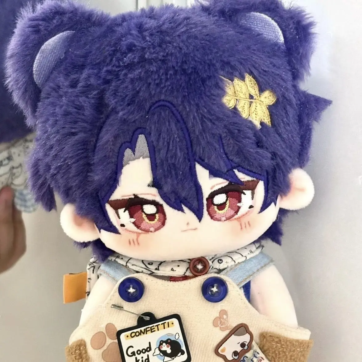 

20cm Honkai Star Rail Dr. Ratio Plush Doll Game Character Kawaii Stuffed Toy Soft Body FigureCollectible Plushie Anime Fans Gift