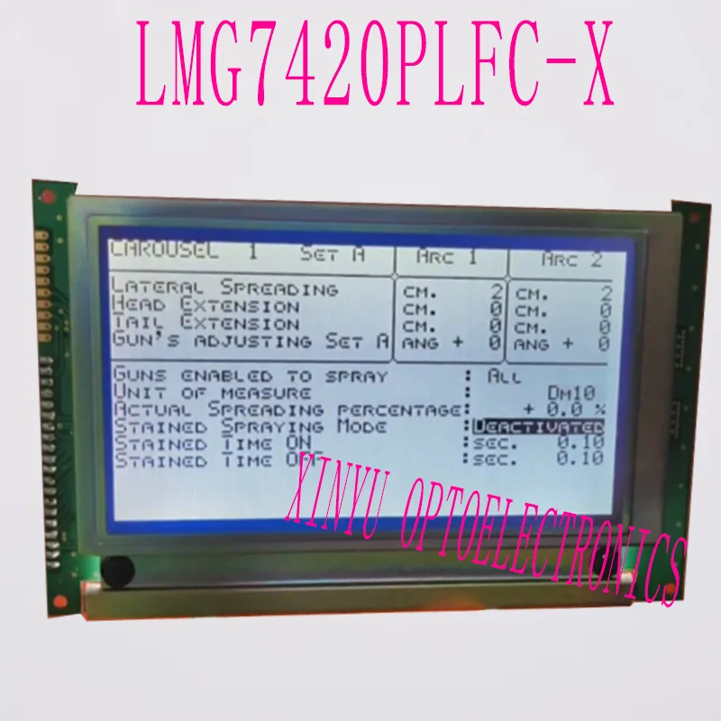 for Hitachi inventory compatible with 5.1 inch LCD panel LMG7420PLFC-X industrial LCD panel screen display