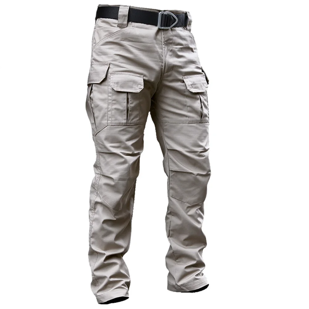 

New Brand Military Cargo Pants Men's Stretch SWAT Combat Rip-Stop Army Long Trouser Many Pocket Urban Commute Tactics Work