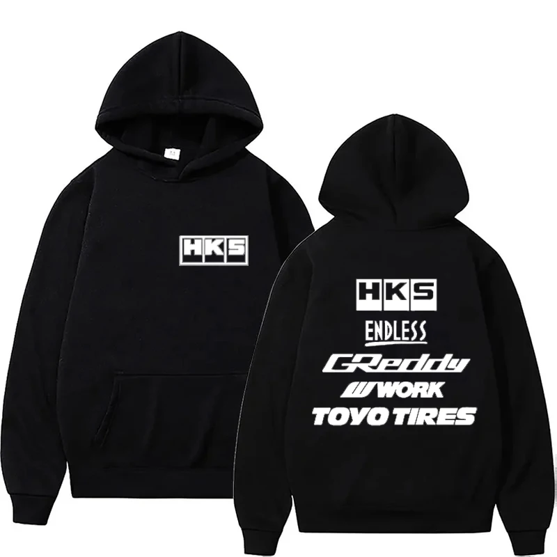 

New Men's Cool Hoodie Japan JDM Modified Car HKS ENDLESS Hoody Men Women Vintage Casual Sweatshirt Male Long Sleeve Pullovers