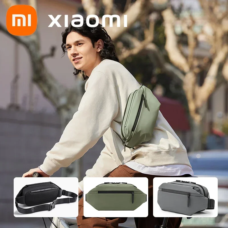 Xiaomi Mijia Multi-functional Sports Chest Bag, Leisure Chest Bag, Crossbody, Outdoor, Travel, Versatile, Compact, Unisex, Adj