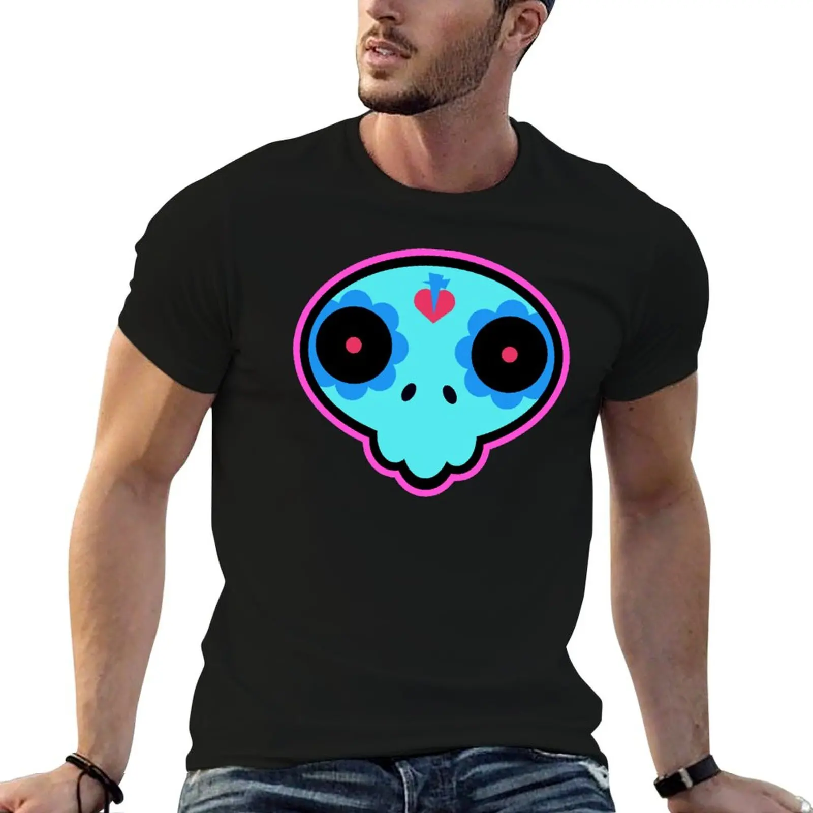 

Catrina Gutierrez Skull Logo T-Shirt funny t shirts dark humor cotton t shirt man T-Shirt
