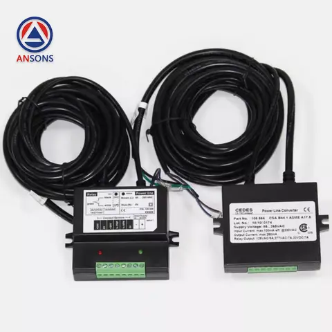 SPS-2D CH-7302 CEDES 엘리베이터 라이트 커튼 파워 박스, 앤슨 엘리베이터 예비 부품