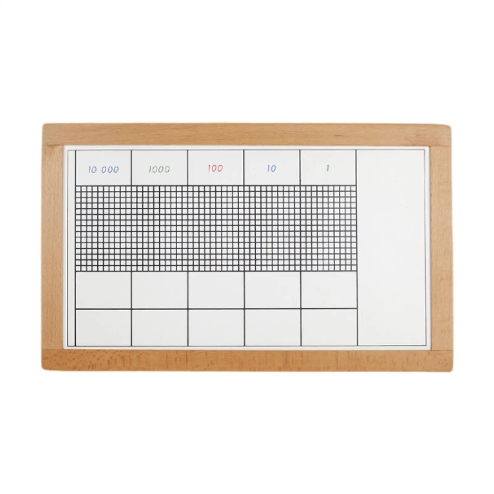 

Dot Game Development Toy Wooden Math Game Number Counting Tray for Beginners Classroom Kindergarten Preschool Birthday Gift