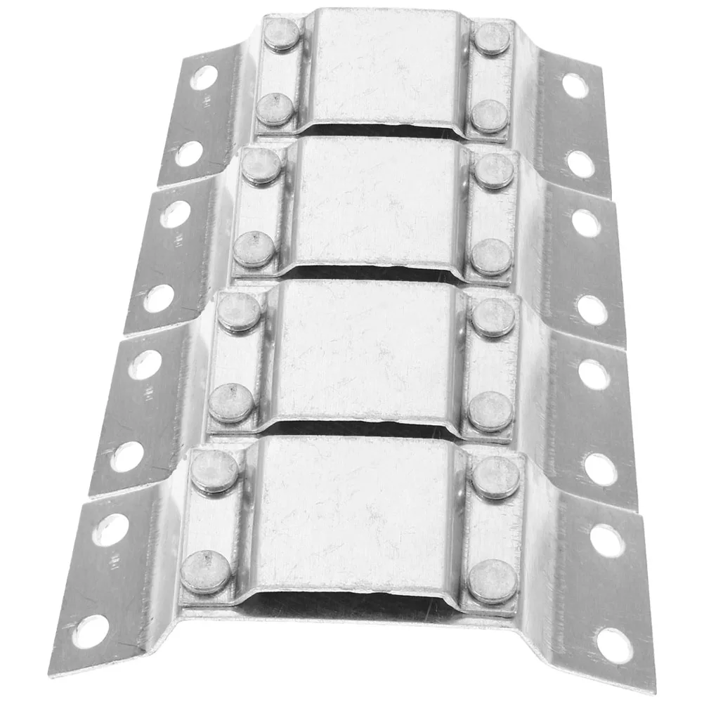 

4 Pcs Accessories Headlight Fixed Device Aluminum Alloy Buckle for Hardhat Lights