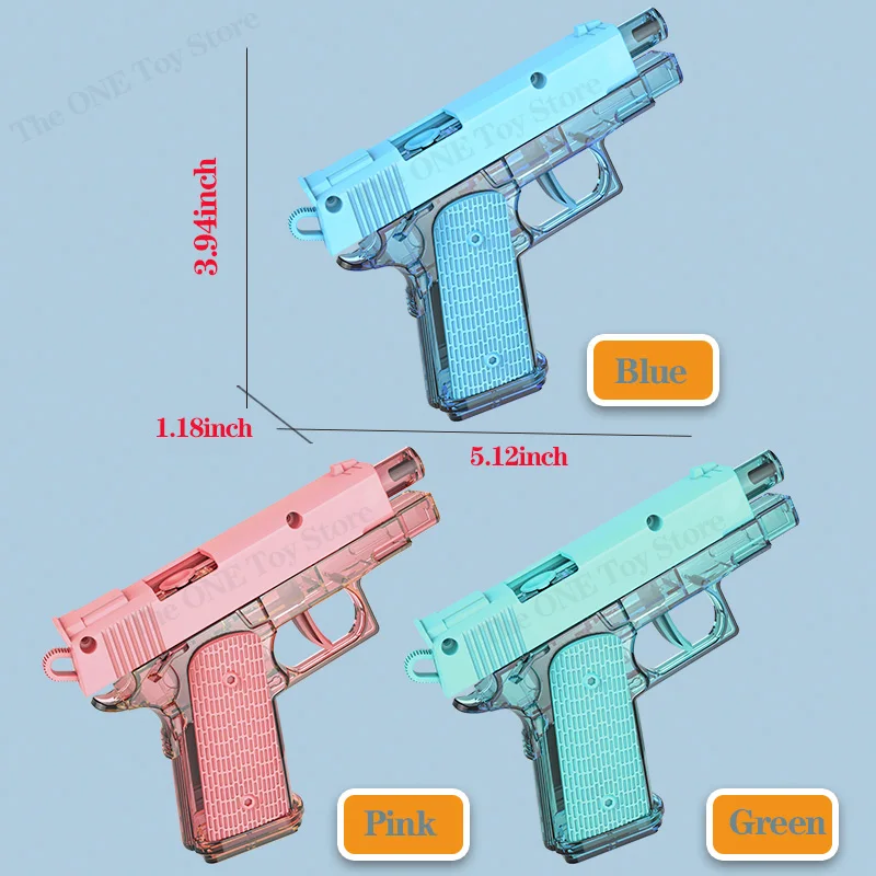 Novo m1911 pistola de água brinquedo verão piscina festa praia jogos tiro ao ar livre brinquedos presentes aniversário para meninos e meninas