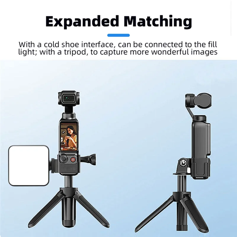 A10R For DJI OSMO Pocket 3 Extend Frame Camera Mounting Expansion Bracket Adapter Action Camera Parts