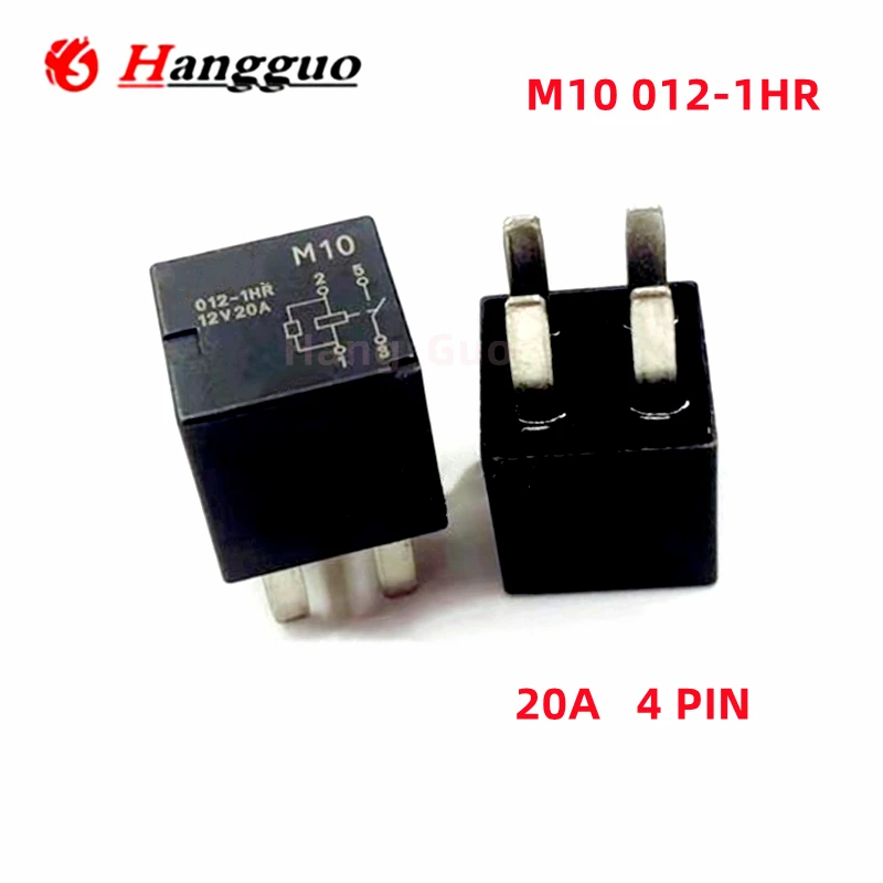 5PCS/Lot Original M10 012-1HR 20A MC2-012-1HR 30A M4-012-1H1G 40A 12V 4PIN Car Horn High beam Lamp Fuel Pump Relay